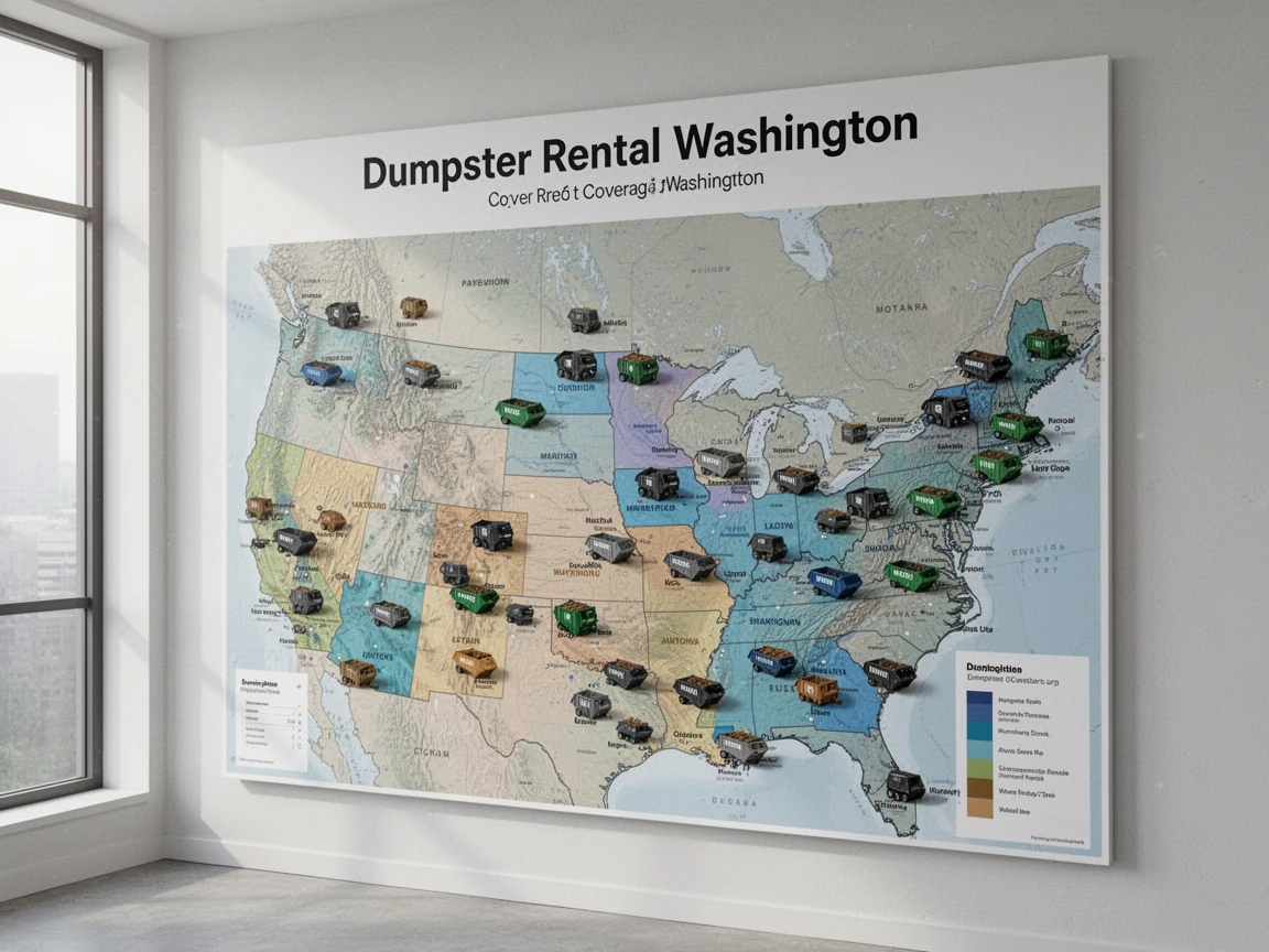 Dumpster Service Areas Map