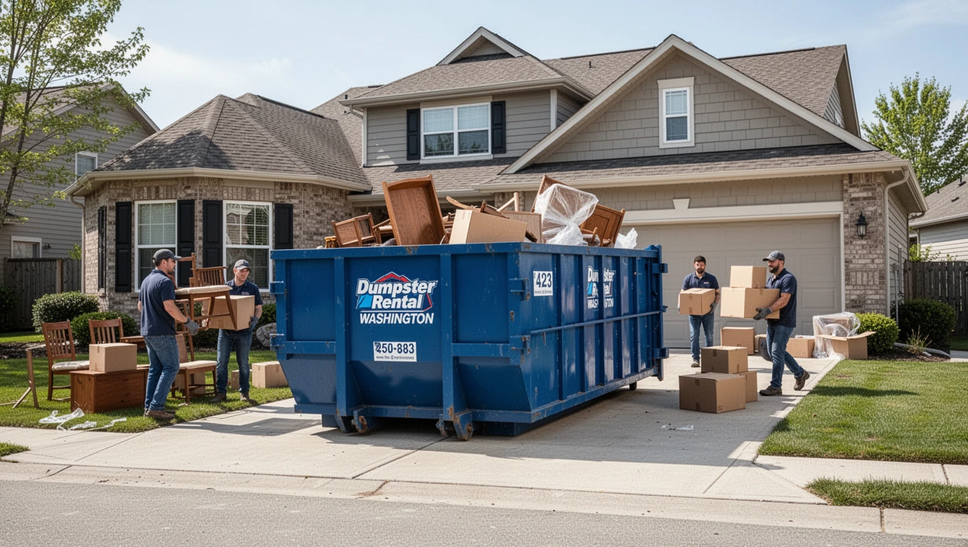 Dumpster Rental for House Cleanouts